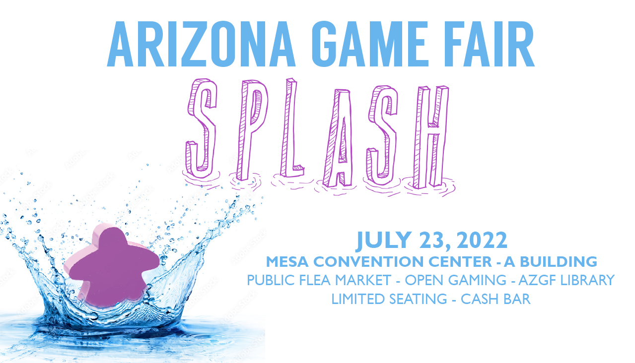 Arizona Game Fair Splash flyer